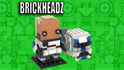 Clone Captain Rex Phase 2 Brickheadz 40675 Modified Face & Helmet Build