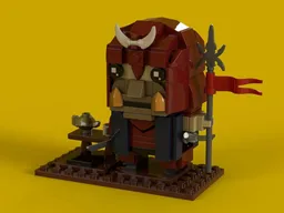 Brick-built Warrior: Samurai