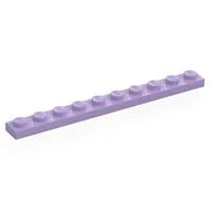 Plate 1 x 10 / Lavender