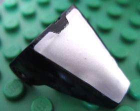 Lego Technic Throwbot Visor with Silver Pattern (Sticker) - Set 8007