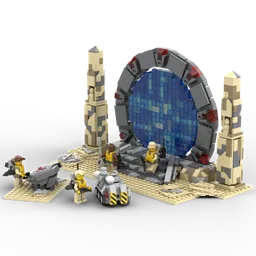 Stargate SG-1 Off-World Desert (LEGO® colors)