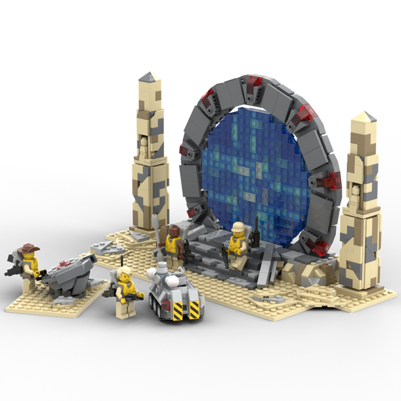 Lego Stargate SG-1 Off-World Desert (LEGO® colors)