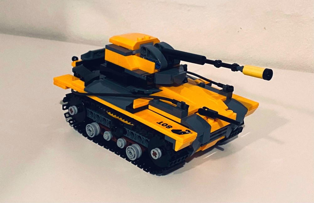 Lego Excavator Tank
