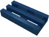 Tile Special 1 x 2 Grille with Bottom Groove / Dark Blue