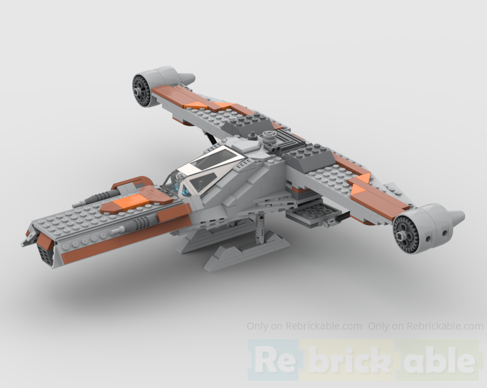 Lego KSE L-2 Promachos scout fighter