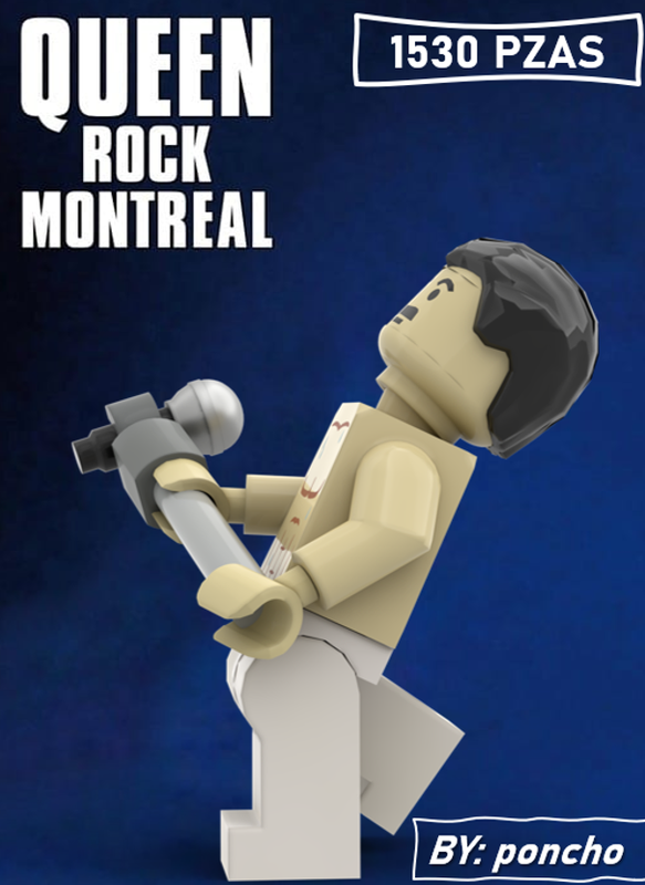 Lego Queen Rock Montreal 1981