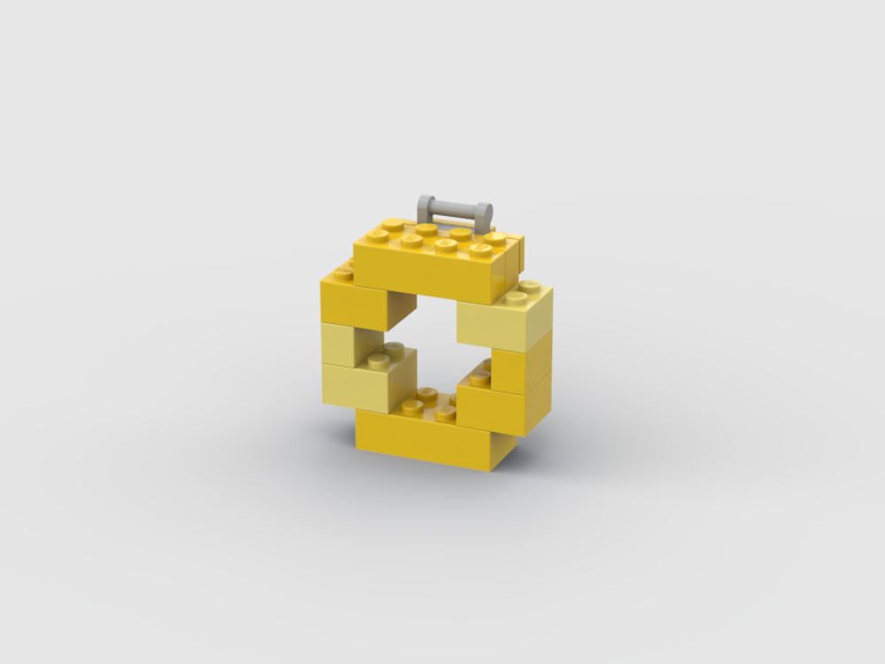 Lego Simple Lego Christmas Ornament