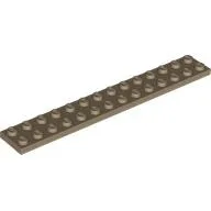 Plate 2 x 14 / Dark Tan