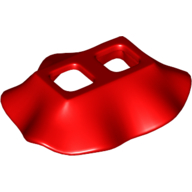 Lego Minifig Hipwear Skirt [Plain] / Red