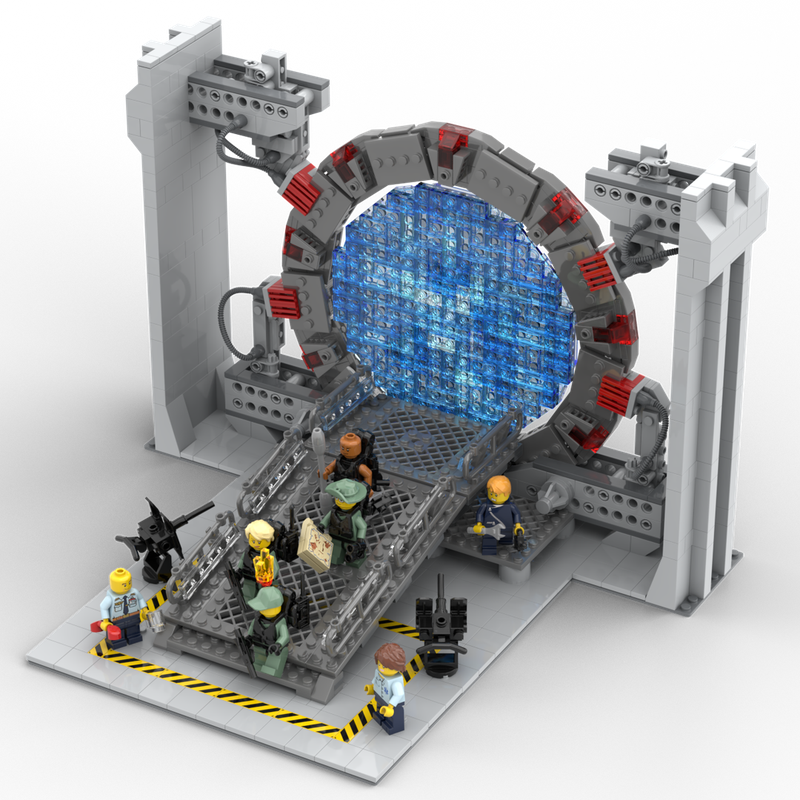 Lego Stargate SG-1 Gateroom