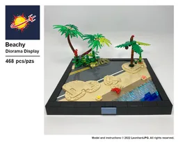 Beachy Diorama Display