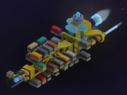 Micro - Inter-galaxy container transport ship