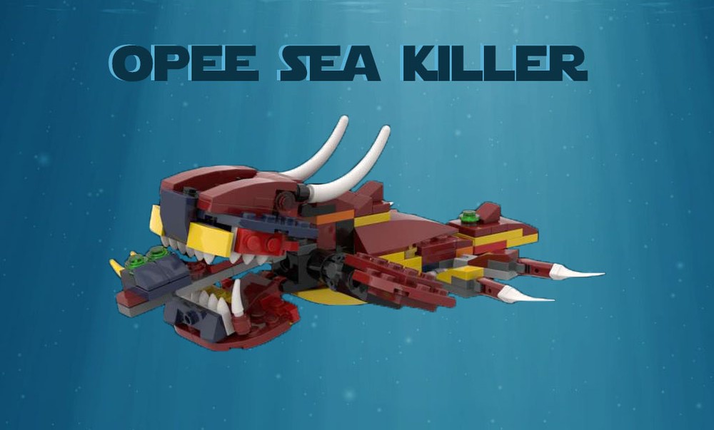Lego Opee Sea Killer (including a Gungan Bongo Sub)