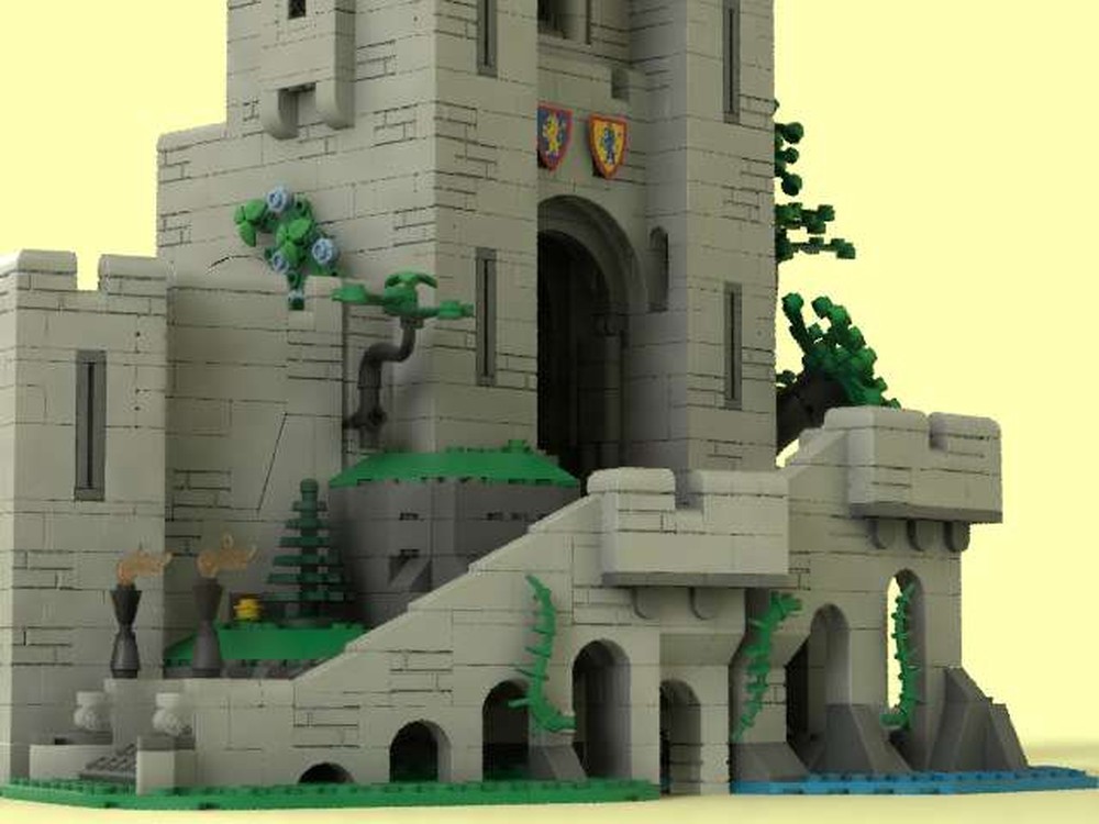 Lego Lion Knight's Castle Ramp 10305