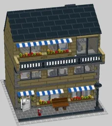 Modular Cafe and Book Store