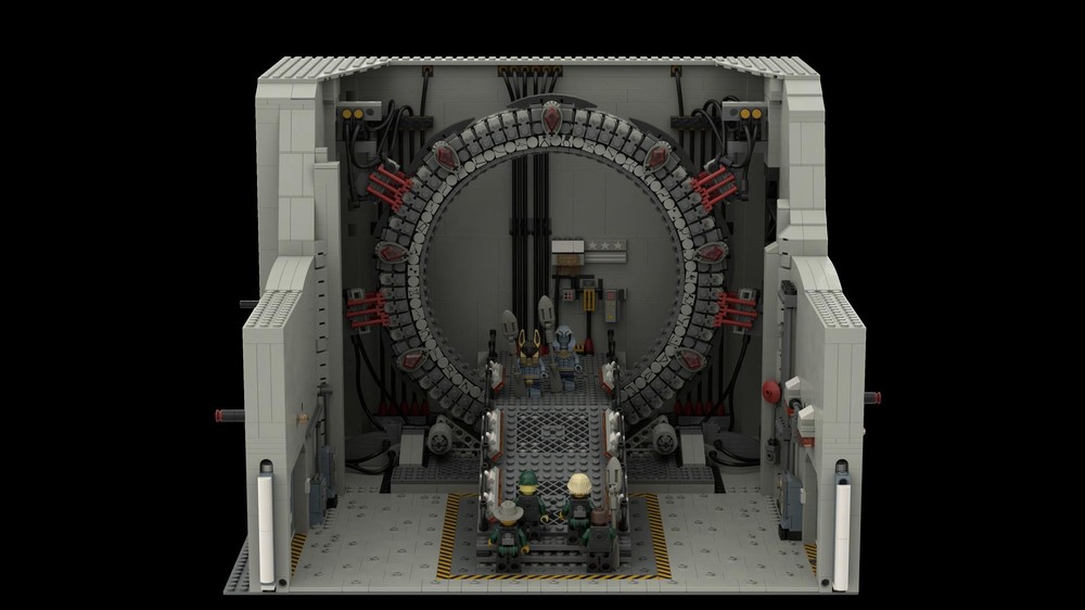 Lego Stargate SGC Gateroom