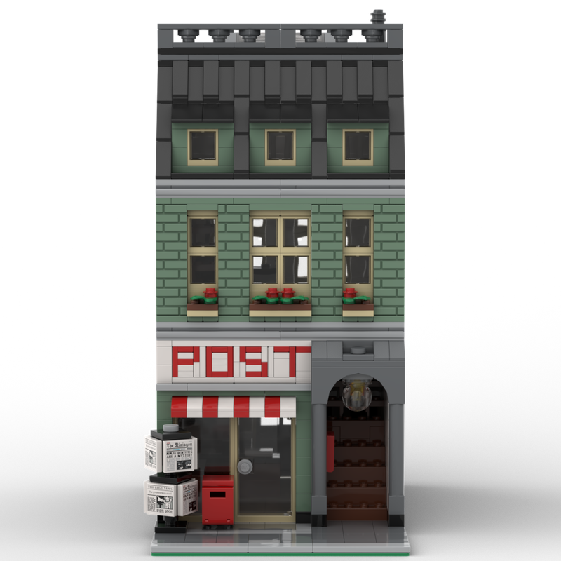 Lego Free & Modular Post Office