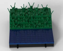 Modular Terrain - Grass River Bank