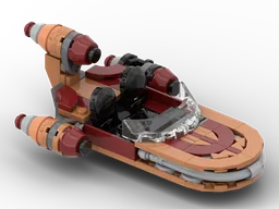 Luke's X-34 Landspeeder and Moisture Vaporator
