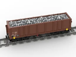 Ghost Wagon - Open Goods Wagon with 4 axles