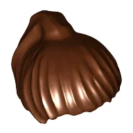 Hair Ponytail / Reddish Brown