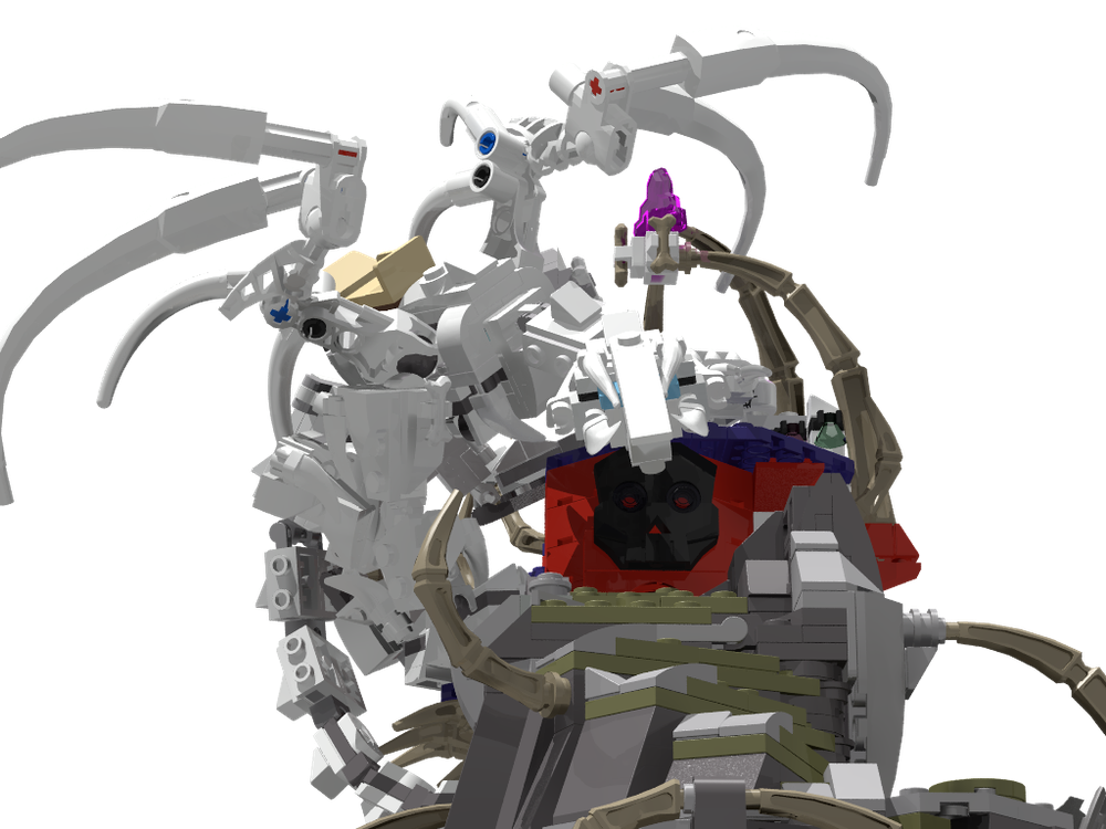 Lego Bone Dragon
