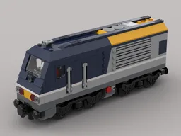 Lego passenger train power car