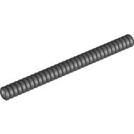 Lego Hose, Ribbed 7mm D. 11L / 8.8cm / Black
