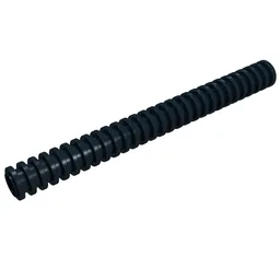 Hose, Ribbed 7mm D. 9L / 7.2cm / Black