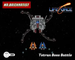 Life Force (Gradius) Tetran and Vic Viper Twins Boss Battle