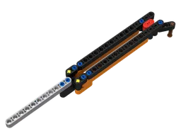 LEGO Technic Trainer Butterfly knife/Balisong