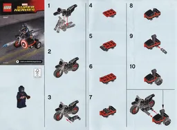 Captain America's Motorcycle polybag