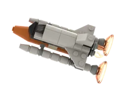 Mini Space Shuttle - Modification of LEGO Set 11976