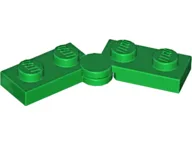 Hinge Plate 1 x 4 Swivel (2429 / 2430) / Green