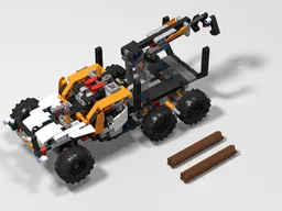 Timber transport vehicle in 42139