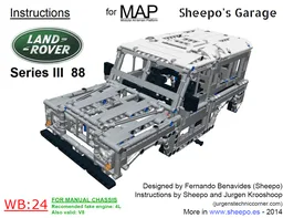 Land-Rover Series III 88 Bodywork (for MAP)