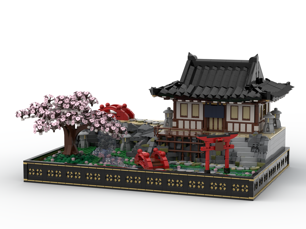 Lego Japanese Diorama