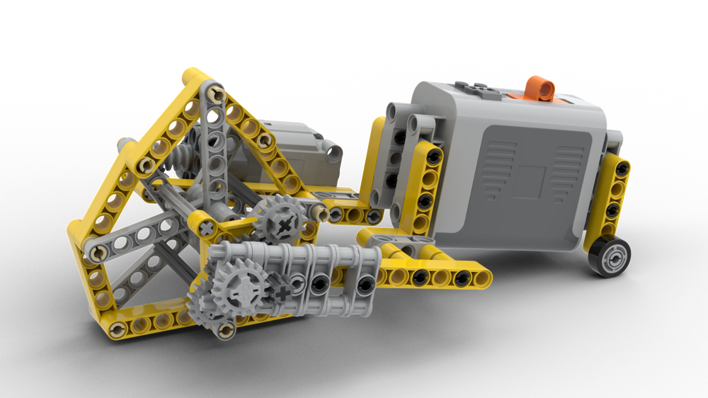Lego Amoeba Wheel Car