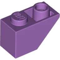Brick Sloped Inverted 45° 2 x 1 / Medium Lavender