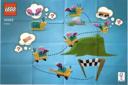 Build Your Own Snail with Superpowers - Make It Yours polybag