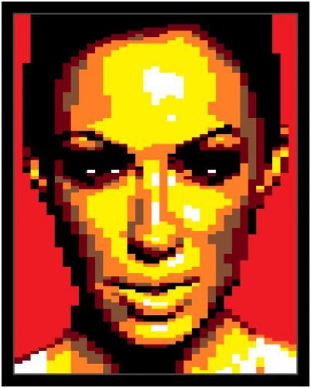 Lego JODIE MARSH (UK BODYBUILDER/MODEL) CELEBRITY PORTRAIT