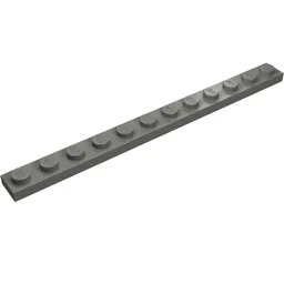 Plate 1 x 12 / Dark Bluish Gray