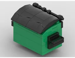 Green Dumpster