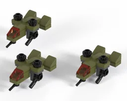 Halo - Micro UNSC Sparrowhawks