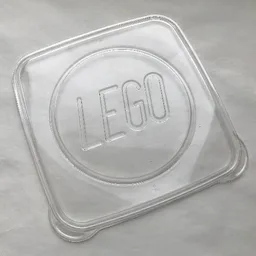 Sorting Tray, DOTS, Lid / Trans-Clear