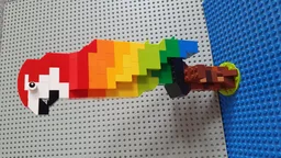 10717 Rainbow parrot