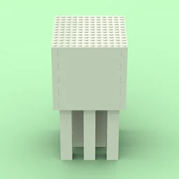Computer Game Style Ghast