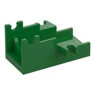 Launcher Base, Weapon Cannon Base 2 x 4 / Green