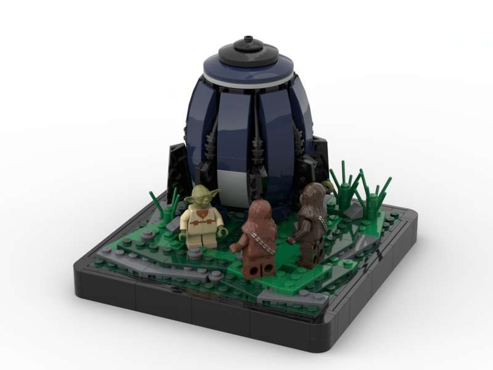 Lego Yoda's Escape Pod - Retreat from Kashyyyk
