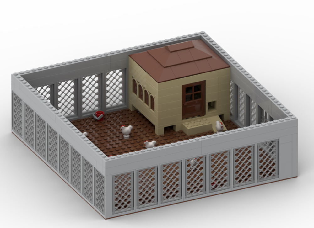 Lego Chicken Coop